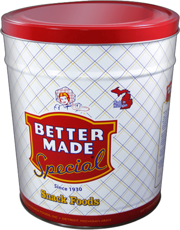 Better Made Original Potato Chips With Commemorative Tin