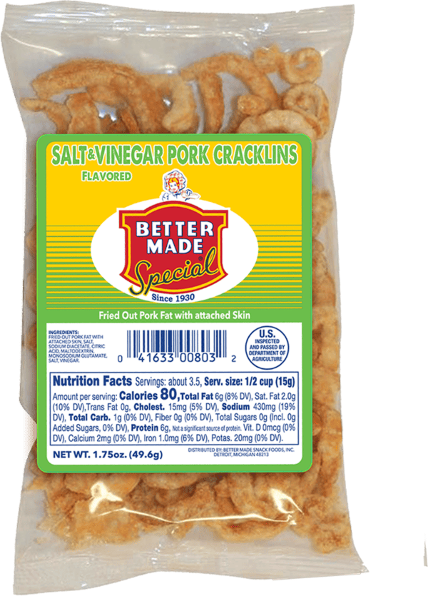 Better Made Salt & Vinegar Pork Cracklins
