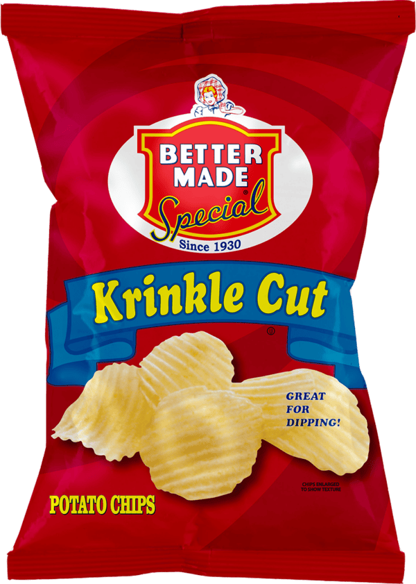 Better Made Krinkle Cut Potato Chips 9 oz