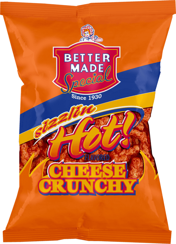 Hot Crunchy Cheese Curls 3.5 oz
