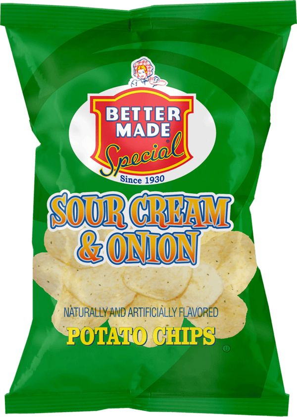 Better Made Sour Cream & Onion Potato Chips 2.75 oz