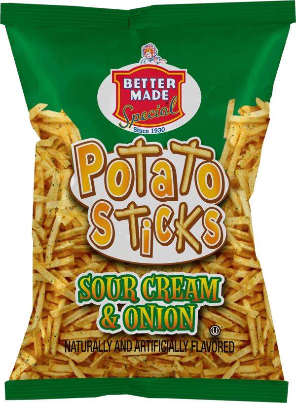 Sour Cream & Onion Potato Sticks 3 oz