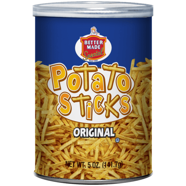 Better Made Original Potato Stick 5 Oz Canister - 4 pack